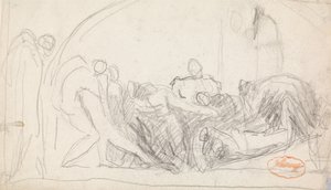 Figure Composition Study 22 by George Romney